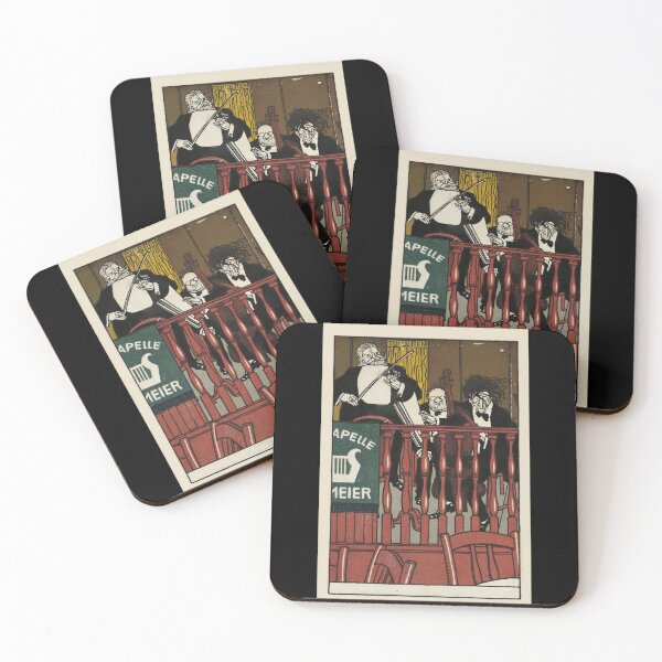 Item preview, Vintage  color lithograph, Salon Orchestra Meier designed and sold by stevepaint.