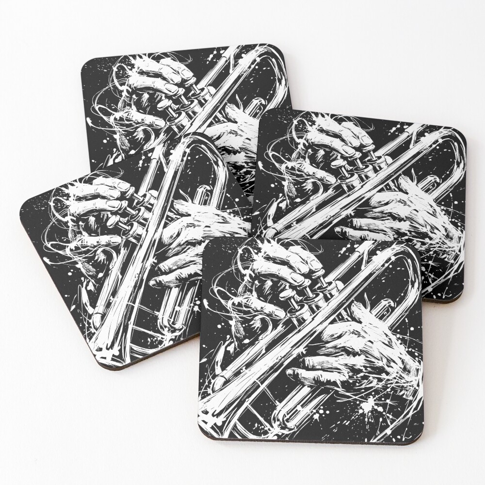 Item preview, Coasters (Set of 4) designed and sold by Visual-Elixir.