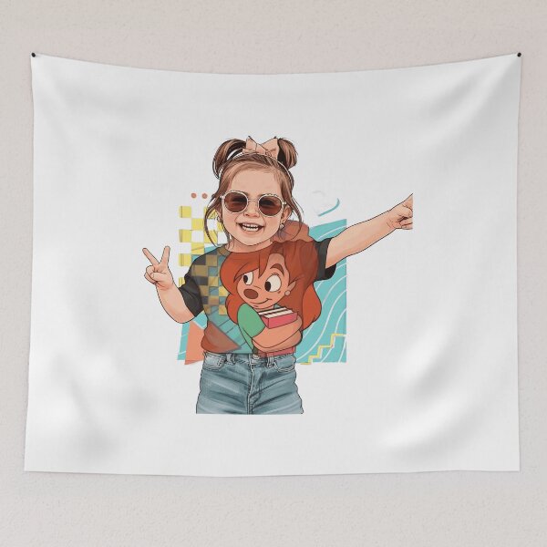 Item preview, Retro Cartoon Character Holding Books designed and sold by mashowa.
