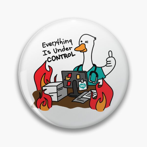 Item preview, Nurse Goose – Everything Is Under Control designed and sold by YNELENT.