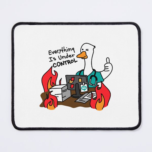 Item preview, Nurse Goose – Everything Is Under Control designed and sold by YNELENT.