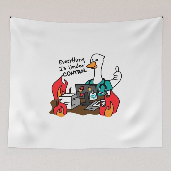 Item preview, Nurse Goose – Everything Is Under Control designed and sold by YNELENT.