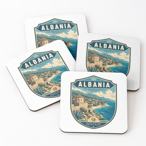 Item preview, Albania The Adriatic Coast Balkan Heritage Travel Souvenir designed and sold by Simsimah26Parks.