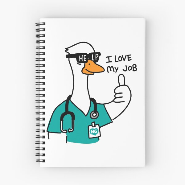 Item preview, Nurse Goose – I Love My Job designed and sold by YNELENT.