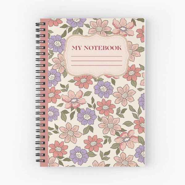 Item preview, Flower Decorated Notebook Art designed and sold by proscale.