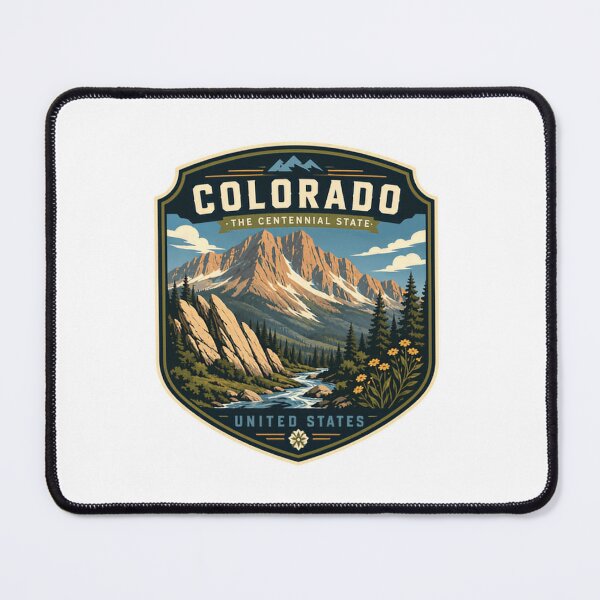 Item preview, Colorado The Centennial State United States Mountain Nature Travel Souvenir designed and sold by Simsimah26Parks.