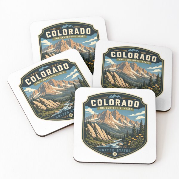 Item preview, Colorado The Centennial State United States Mountain Nature Travel Souvenir designed and sold by Simsimah26Parks.