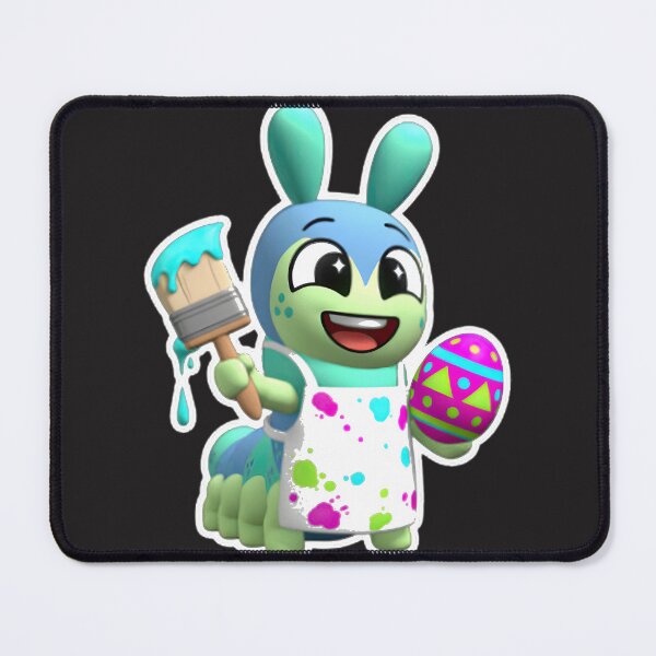 Item preview, Cute Squirmy Easter Character Art - Adorable Spring Holiday Fun | ⭐⭐⭐⭐⭐ Best Seller designed and sold by Sanskar Rawat.
