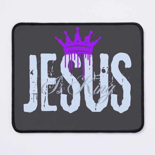 Item preview, Jesus Is KIng - Salvation Inspirtional Quotes  - Holiday Gift Sets - Dark Grey designed and sold by Doiemacreations.