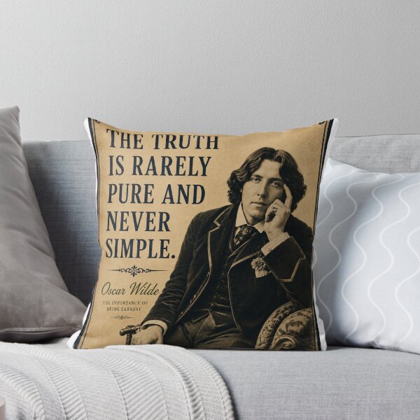 Artikelvorschau, Oscar Wilde Zitat Nummer 6 entworfen und verkauft von Kzacreative.
