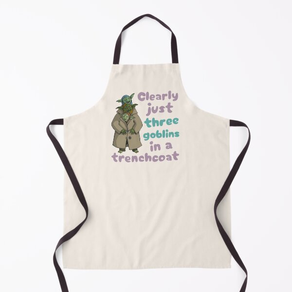 Item preview, Clearly just 3 goblins in a trenchcoat designed and sold by leeleeandthebee.