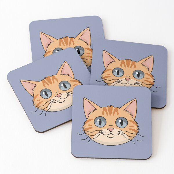 Item preview, Cat Cartoon Head designed and sold by Krameri Creations.