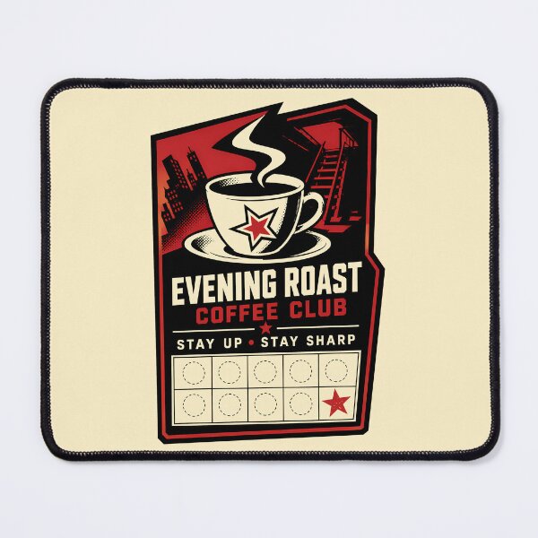Item preview, Evening Roast Stamp Card designed and sold by agearb.