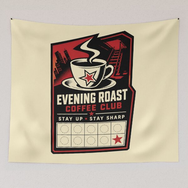 Item preview, Evening Roast Stamp Card designed and sold by agearb.