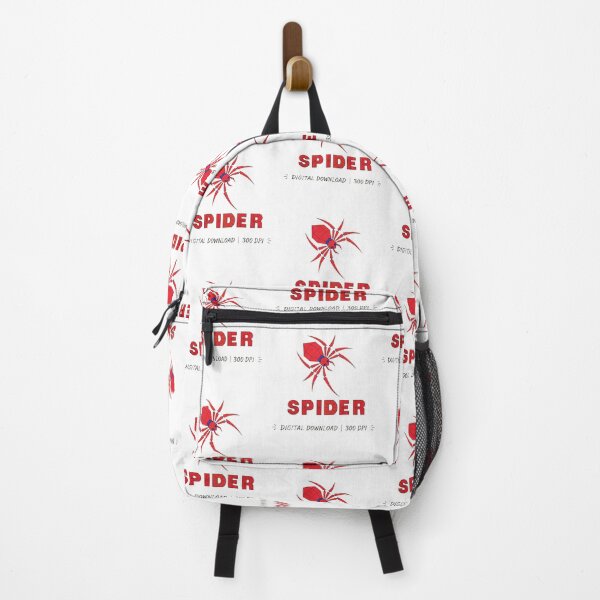 Item preview, Geometric Red Spider with Bold Text Art designed and sold by mashowa.