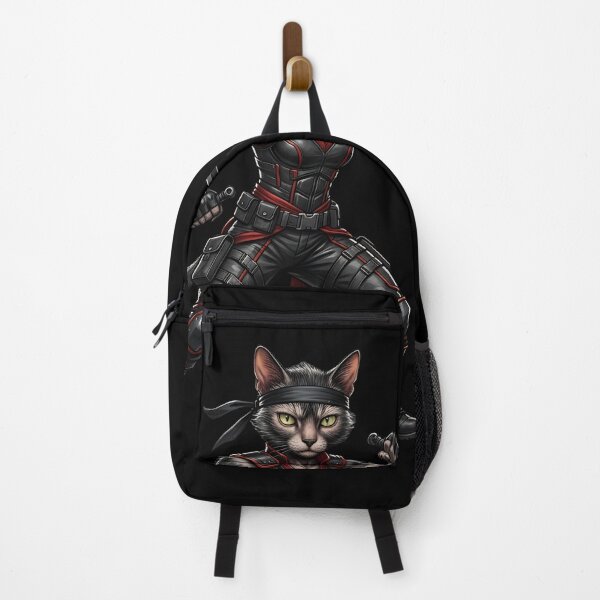 Item preview, Ninja Cat Assassin - Female Shadow Warrior Fantasy Art designed and sold by TOOBIC.