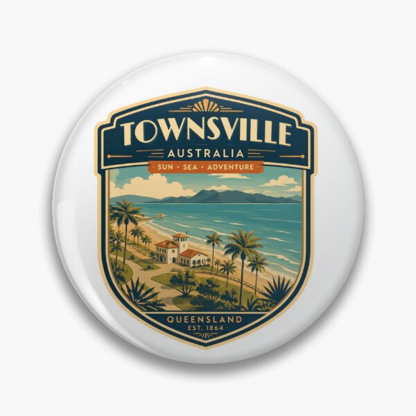 Item preview, Townsville Australia Sun Sea Adventure Queensland Travel Vacationer designed and sold by Simsimah26Parks.