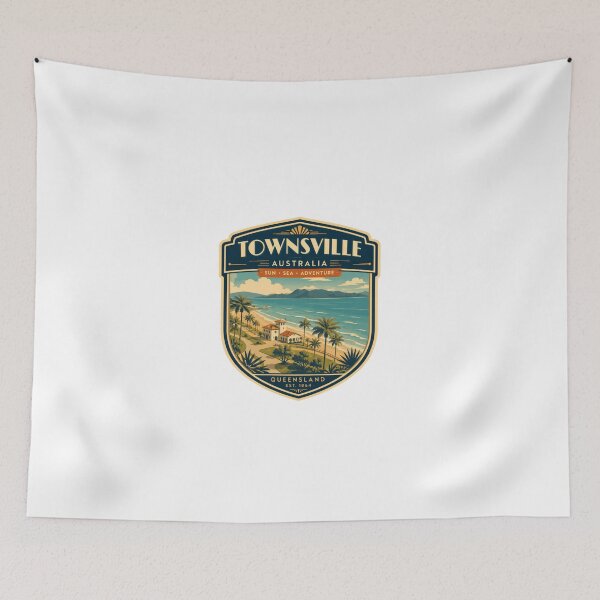 Item preview, Townsville Australia Sun Sea Adventure Queensland Travel Vacationer designed and sold by Simsimah26Parks.
