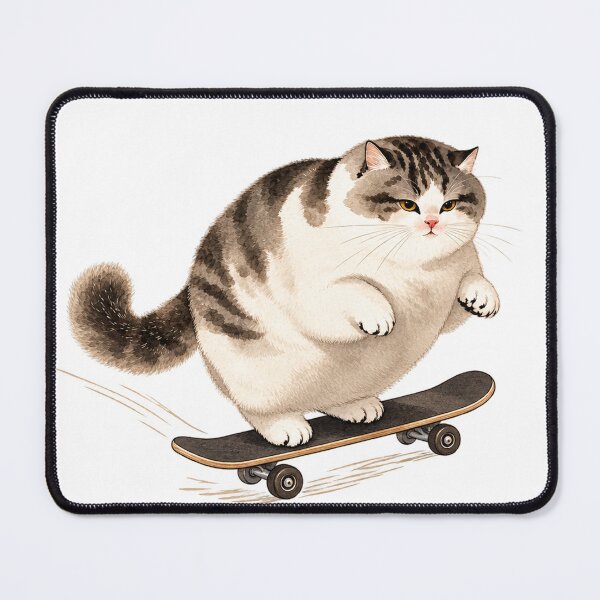 Item preview, Mochi Mochi Skater designed and sold by INITIAL SHIBA.