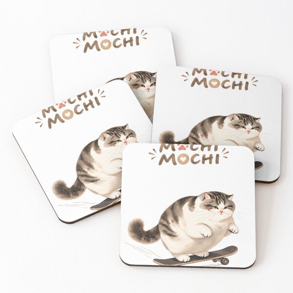 Item preview, Mochi Mochi Skater designed and sold by INITIAL SHIBA.