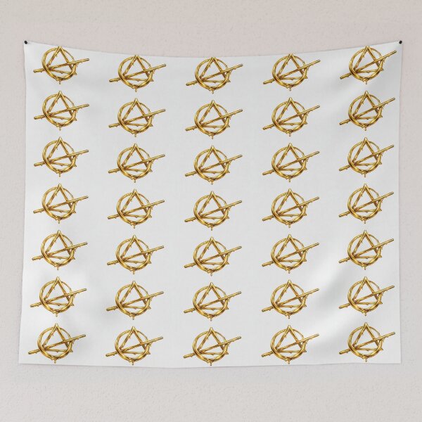 Item preview, Golden Abstract Geometric Compass Logo designed and sold by Ink-verse-.