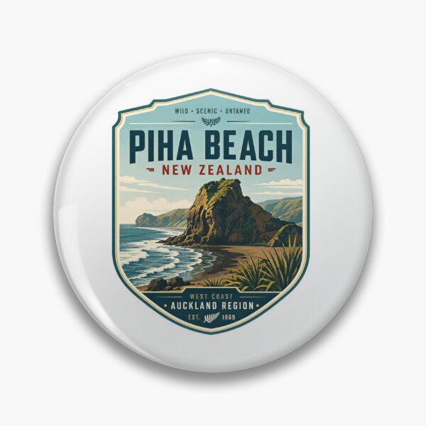 Item preview, Piha Beach New Zealand Wild Scenic Untamed Auckland Travel Destination designed and sold by Simsimah26Parks.