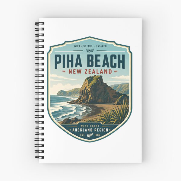 Item preview, Piha Beach New Zealand Wild Scenic Untamed Auckland Travel Destination designed and sold by Simsimah26Parks.