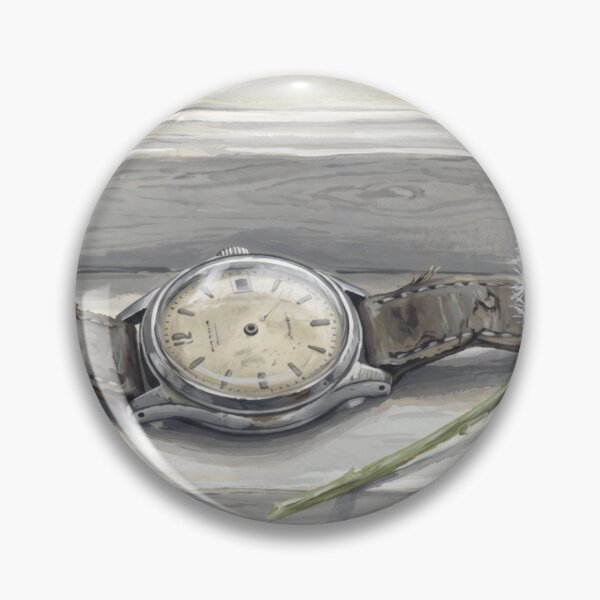 Item preview, Vintage Watch and Dandelion on Windowsill designed and sold by InkPixell.