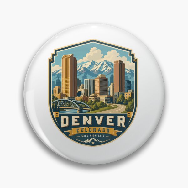 Item preview, Denver Colorado Mile High City Local Resident Traveler Souvenir designed and sold by Simsimah26Parks.