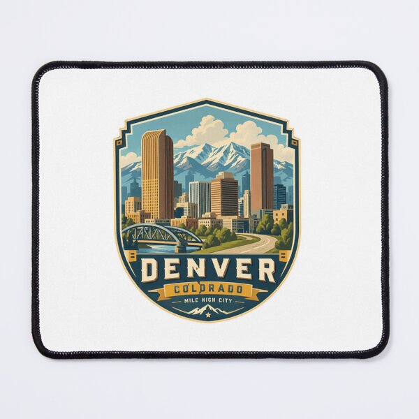 Item preview, Denver Colorado Mile High City Local Resident Traveler Souvenir designed and sold by Simsimah26Parks.
