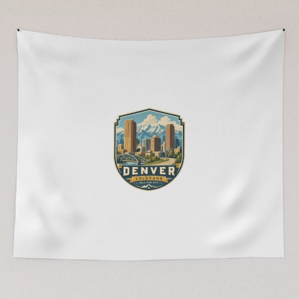 Item preview, Denver Colorado Mile High City Local Resident Traveler Souvenir designed and sold by Simsimah26Parks.