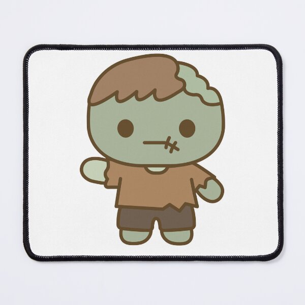 Item preview, Cute Kawaii Zombie Boy - Happy Halloween Monster Character designed and sold by cutepid.