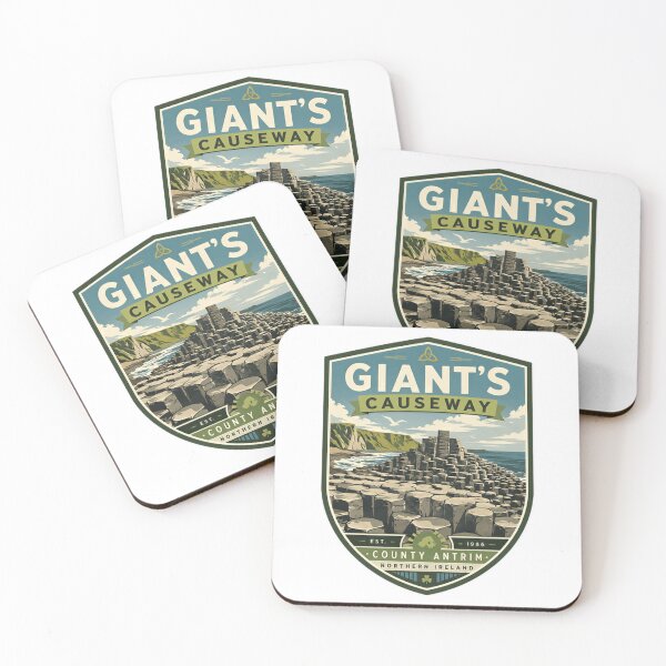 Item preview, Giant's Causeway County Antrim Northern Ireland Travel Landmark designed and sold by Simsimah26Parks.