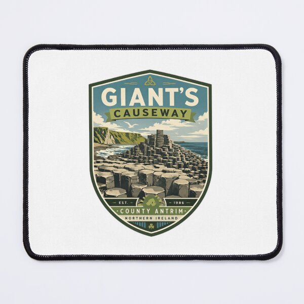 Artikelvorschau, Giant's Causeway, County Antrim, Nordirland – Sehenswürdigkeit entworfen und verkauft von Simsimah26Parks.