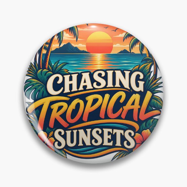 Item preview, Chasing Tropical Sunsets designed and sold by Ahsacom.
