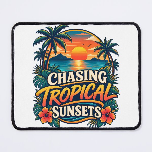 Item preview, Chasing Tropical Sunsets designed and sold by Ahsacom.