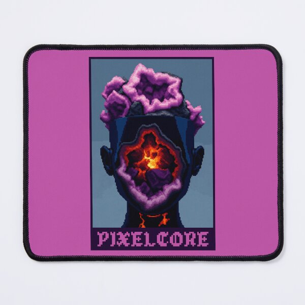 Item preview, Amethyst Crystal Geode Humanoid Monster Pixel Art {PIXELCORE} designed and sold by PIXELCORE-TEE.