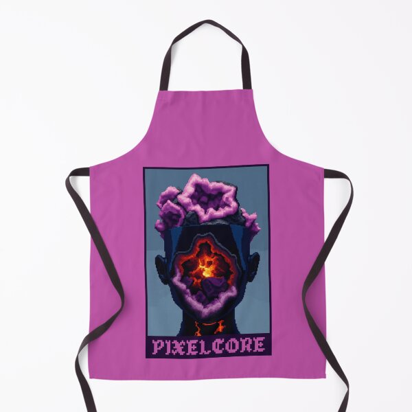Item preview, Amethyst Crystal Geode Humanoid Monster Pixel Art {PIXELCORE} designed and sold by PIXELCORE-TEE.
