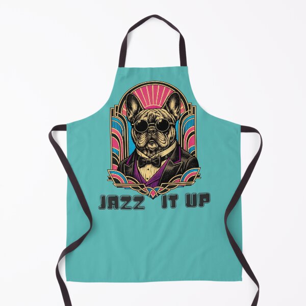 Item preview, Art Deco French Bull Dog Jazz It Up designed and sold by Atelier Vivaz.