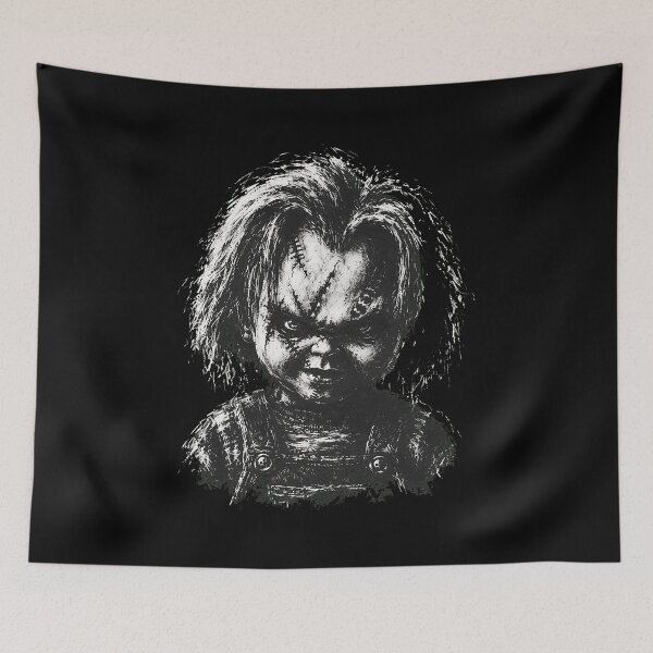 Item preview, Creepy Doll Horror Movie Graphic designed and sold by JhiaSinglet.