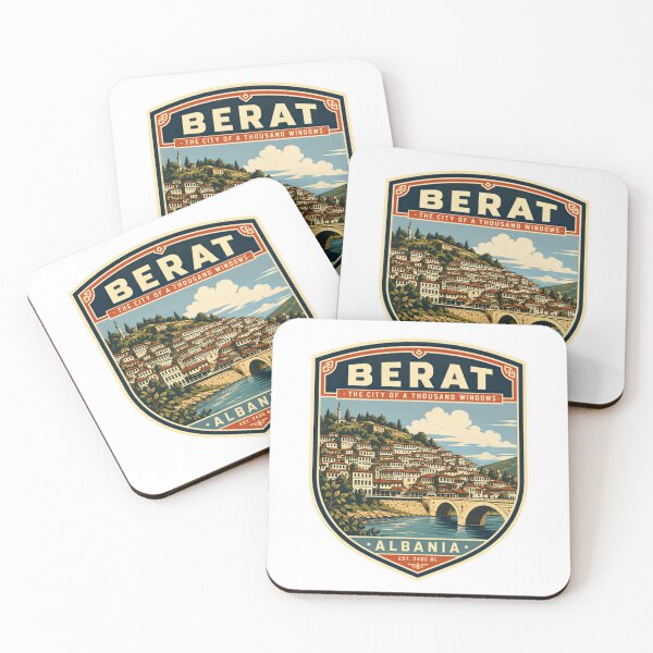 Item preview, Berat The City Of A Thousand Windows Albania Travel Souvenir designed and sold by Simsimah26Parks.