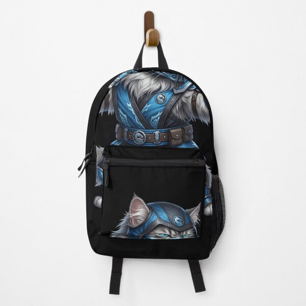 Item preview, Ice Ninja Cat Warrior - Frost Magic Fantasy Art designed and sold by TOOBIC.