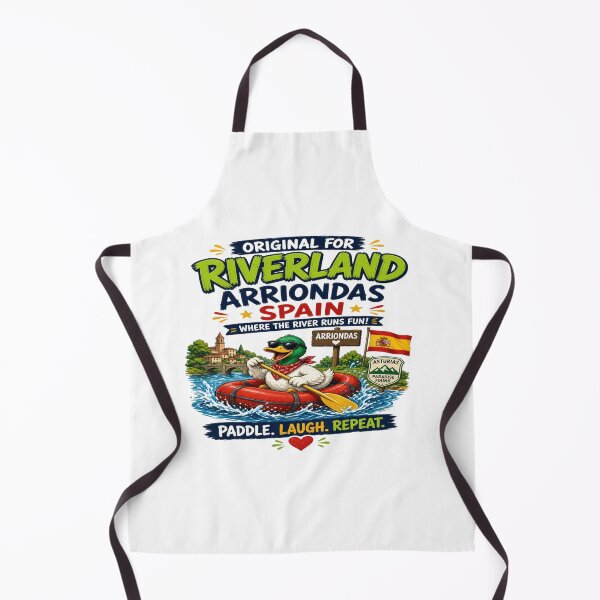 Item preview, Funny Duck Riverland Arriondas Spain Rafting Adventure Shirt designed and sold by Sushikidsntoddlers.