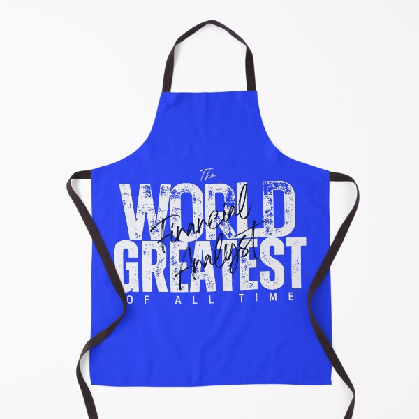 Item preview, World Greatest Financial Analyst -Coworker Career Change Gift For Women - Minimalist Blue designed and sold by Doiemacreations.