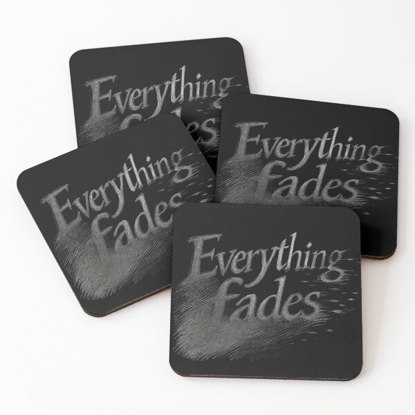Item preview, Everything Fades – Minimalist Existential Quote Design designed and sold by ManggaeJM.