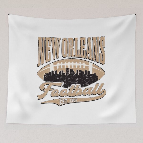 Item preview, New Orleans Football Vintage City Skyline designed and sold by Bronx2000.