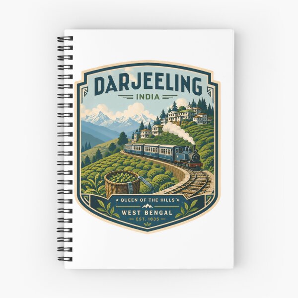 Item preview, Darjeeling India Queen Of The Hills West Bengal Est 1835 Travel Souvenir designed and sold by Simsimah26Parks.