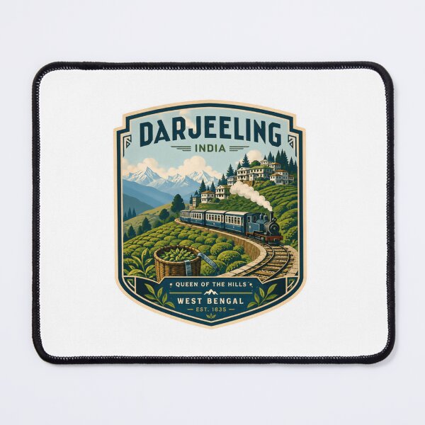 Item preview, Darjeeling India Queen Of The Hills West Bengal Est 1835 Travel Souvenir designed and sold by Simsimah26Parks.