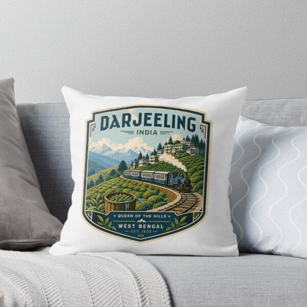 Item preview, Darjeeling India Queen Of The Hills West Bengal Est 1835 Travel Souvenir designed and sold by Simsimah26Parks.