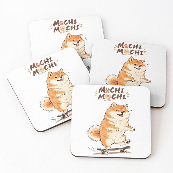 Item preview, Mochi Mochi Shiba Skateboard designed and sold by INITIAL SHIBA.